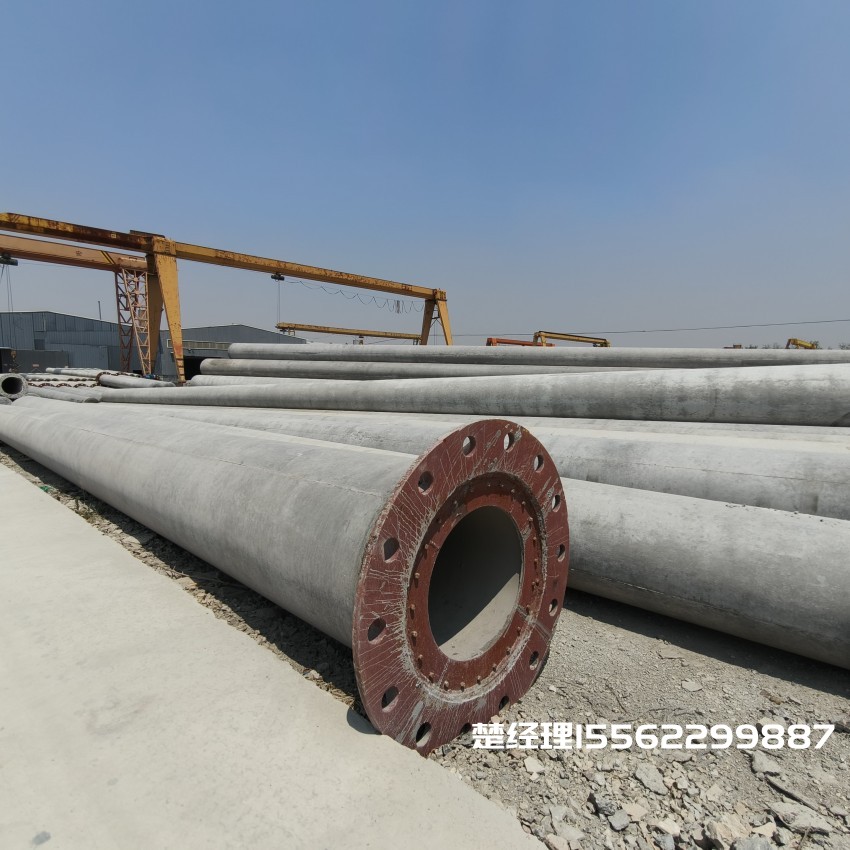 海北12米无拉线电杆